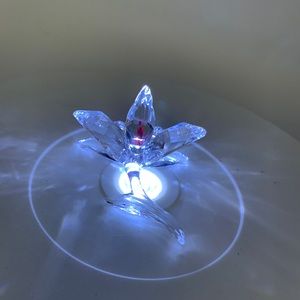 Swarovski Orchid flower figurine
